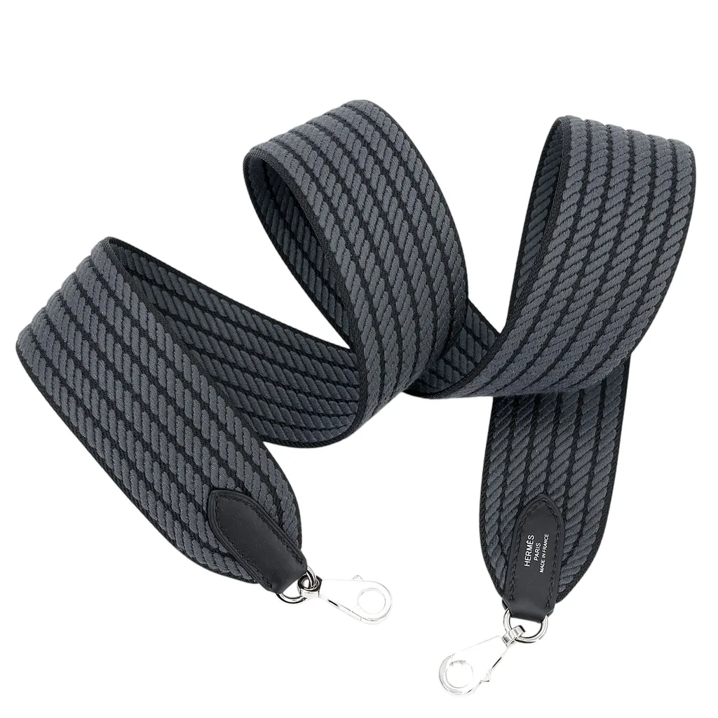 Strap 105cm Sangle Cordage 50mm Black (89) Gris misty (H0)