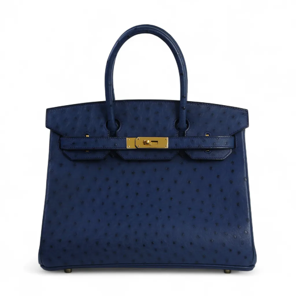 Birkin 30 Bleu de Malte (7L)