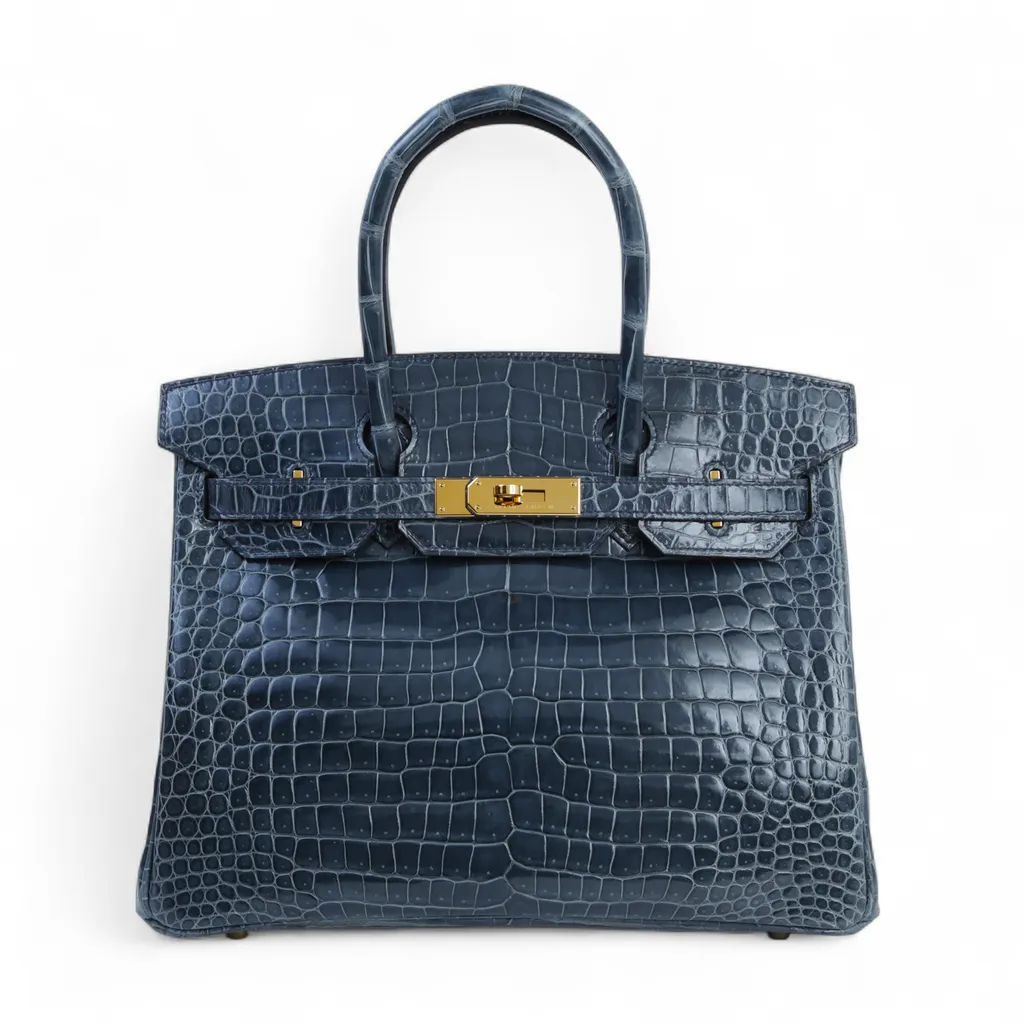 Birkin 30 Bleu Tempete (N7)