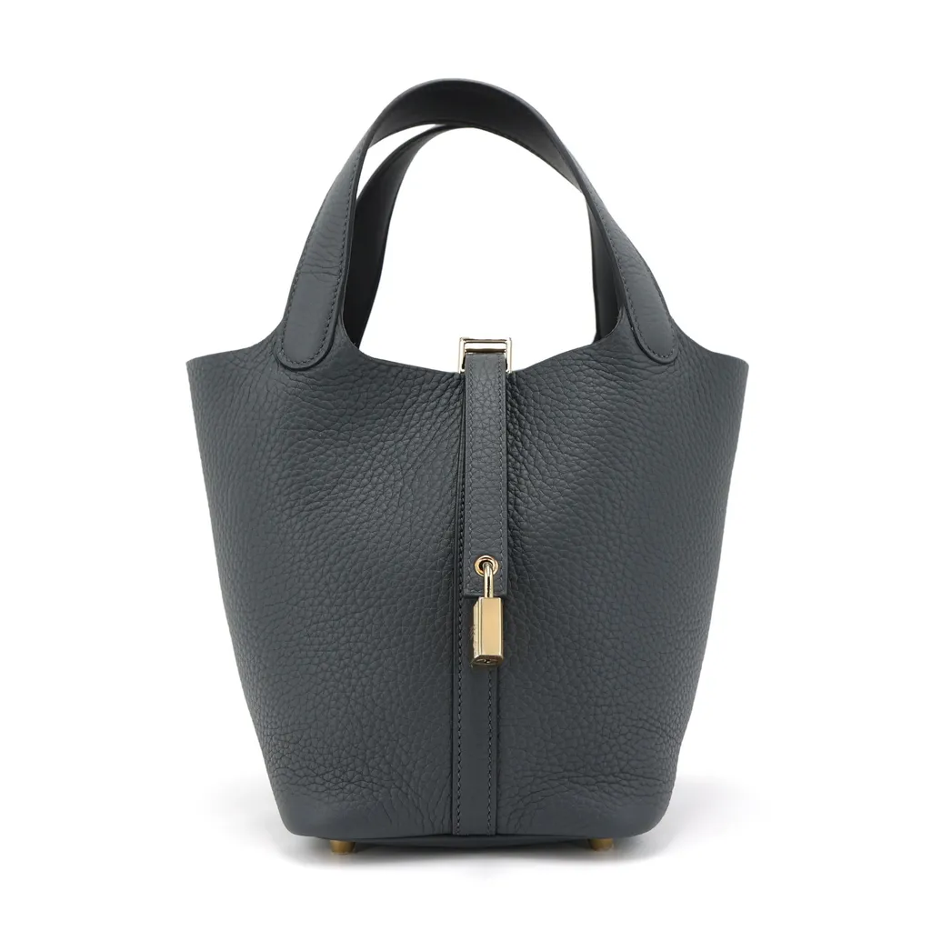 Picotin 菜籃子 PM 18 89 黑色 Noir H0 Gris misty 霧霾灰