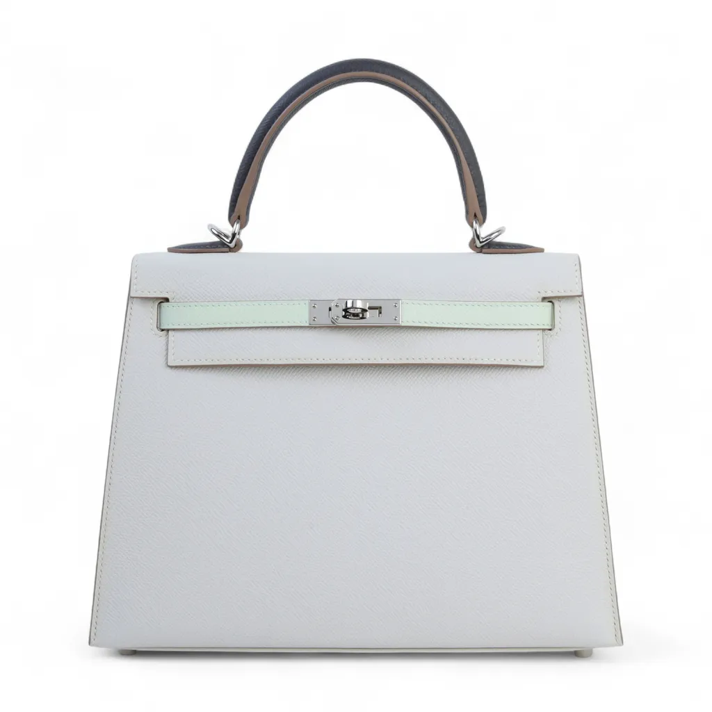 Kelly 25 Sellier Graphite (88) Gris Pale (M4) Vert Fizz (0S)