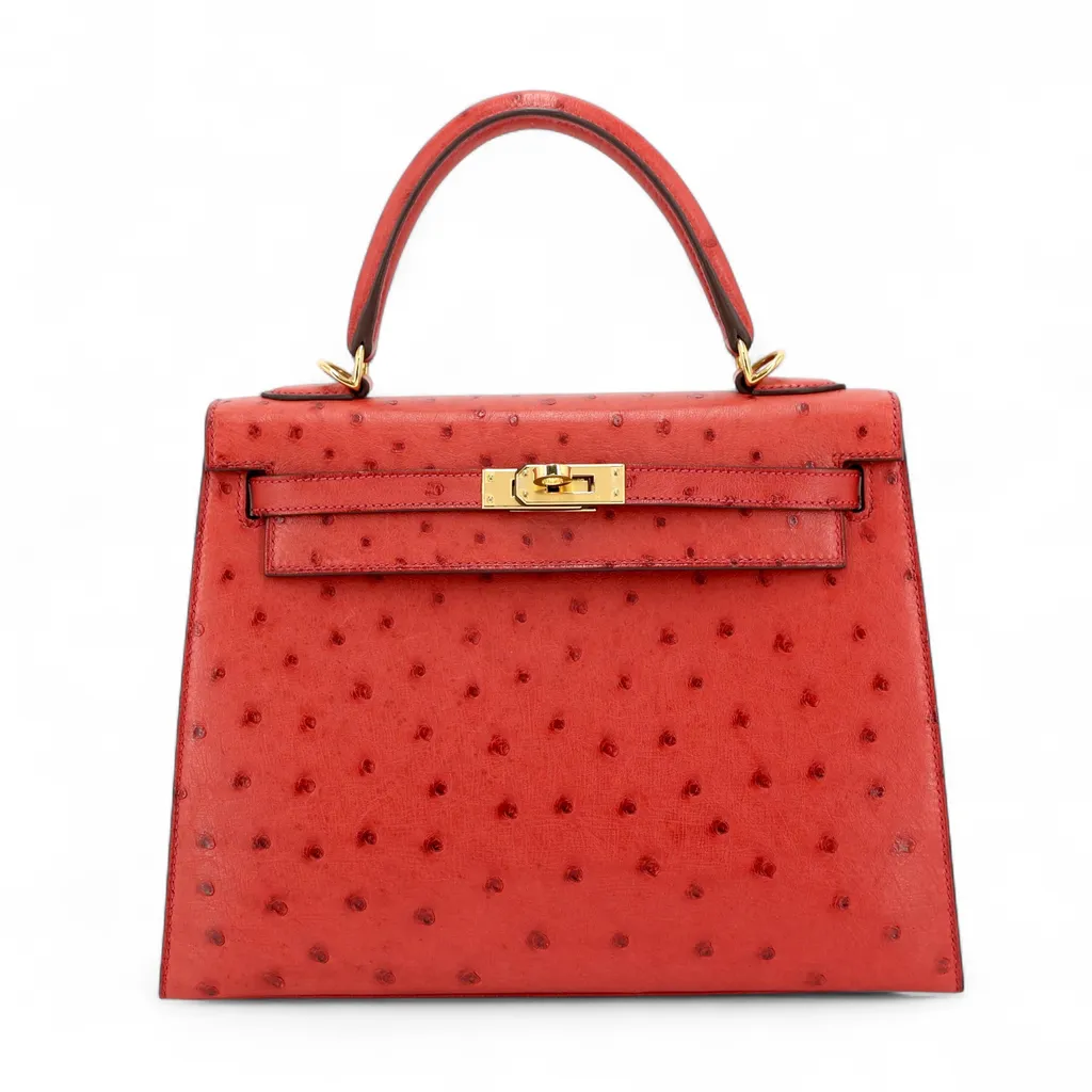 Kelly 25 Sellier Rouge Vif (53)