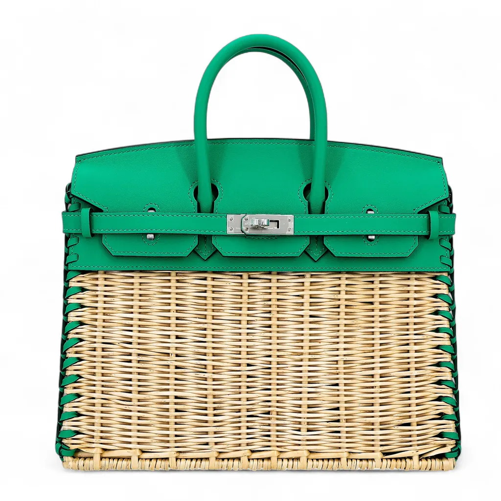 Birkin Picnic 25 Menthe (6W)