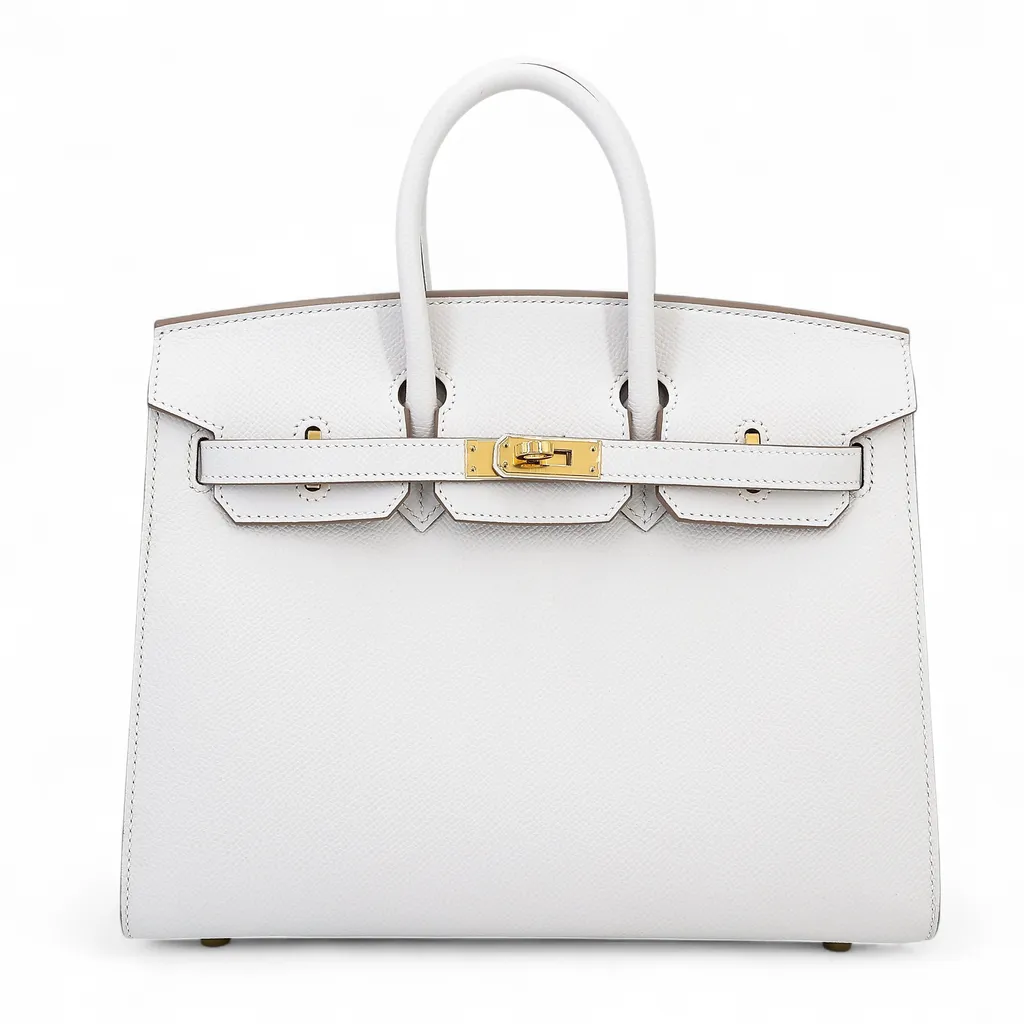 Birkin 25 Sellier Gris Pale (M4)