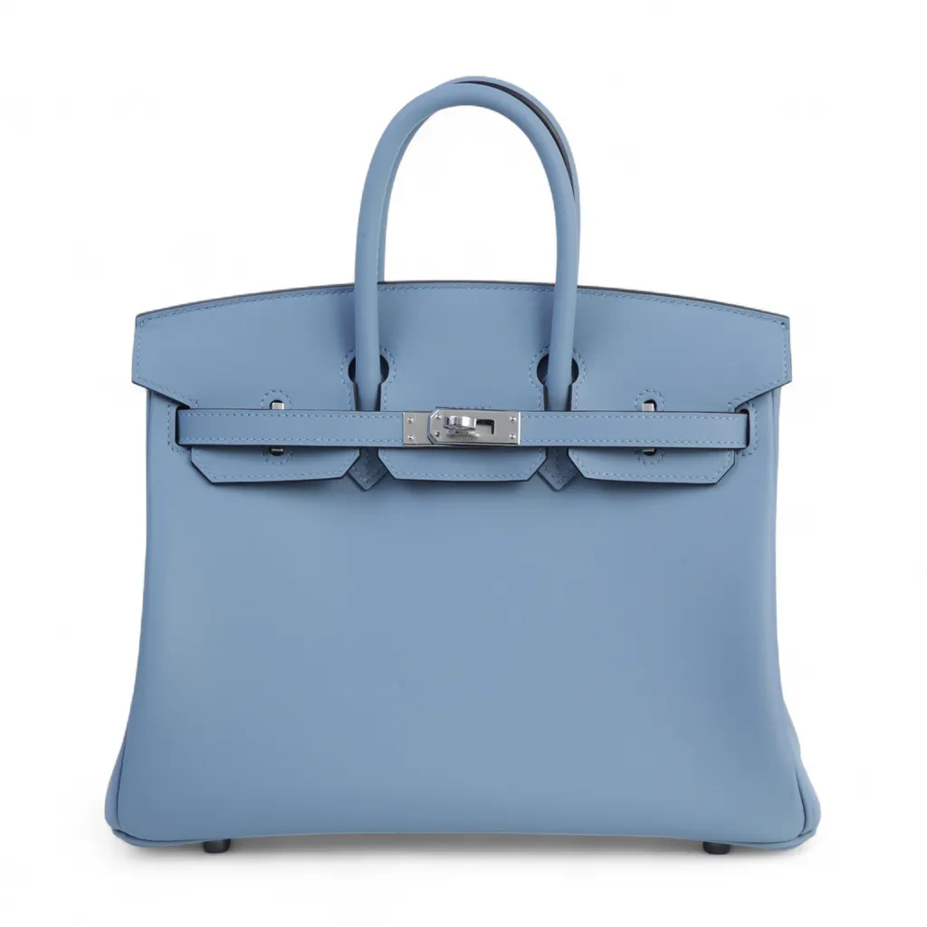 Birkin 25 Bleu Lin (J7)