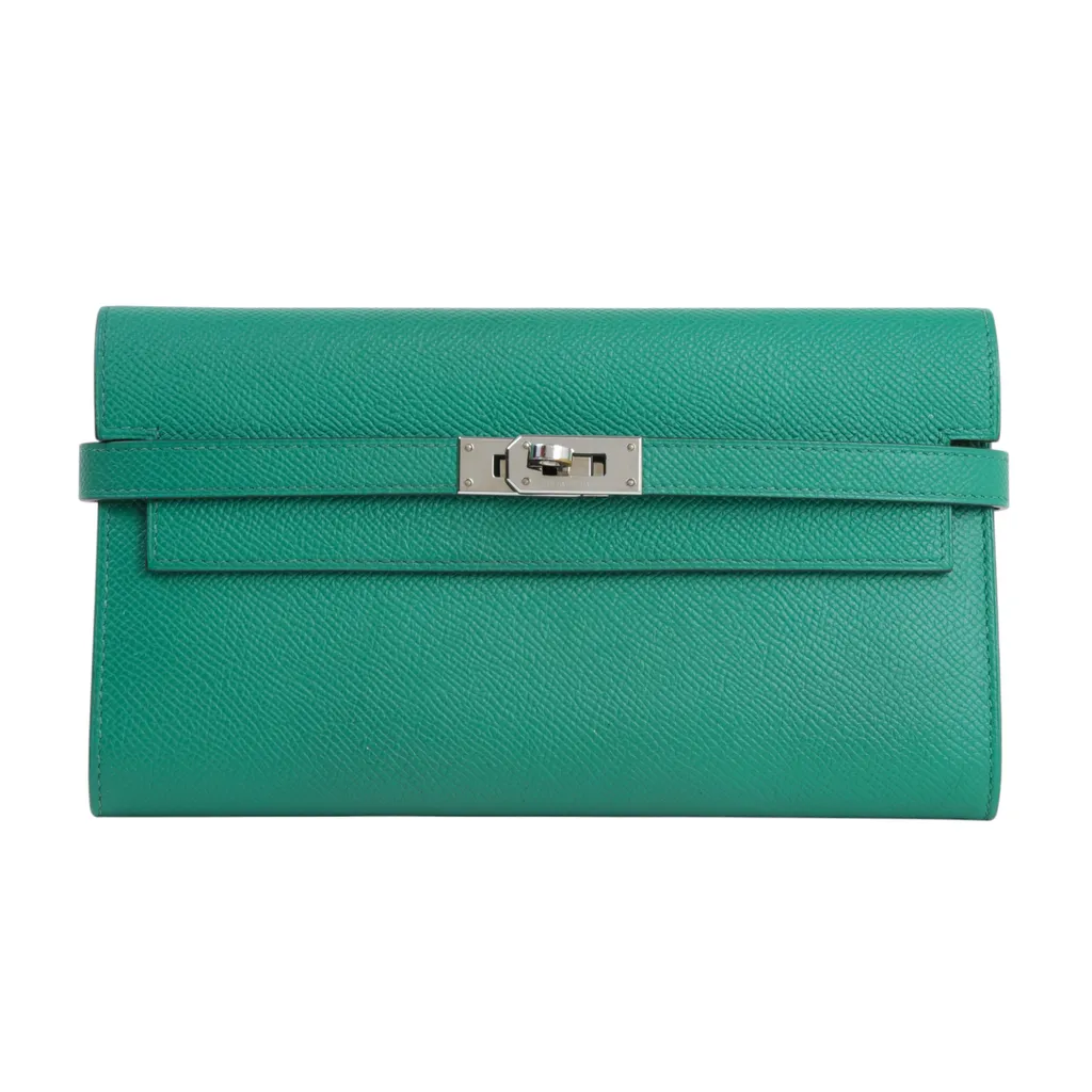 Kelly Long wallet Vert Vertigo (U4)