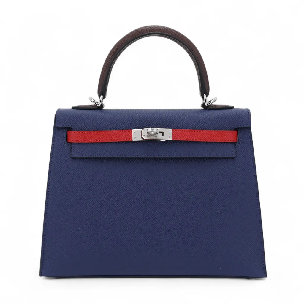 Kelly 25 Sellier Rouge Sellier (0G) Rouge Piment (5X) Bleu Saphir (73)