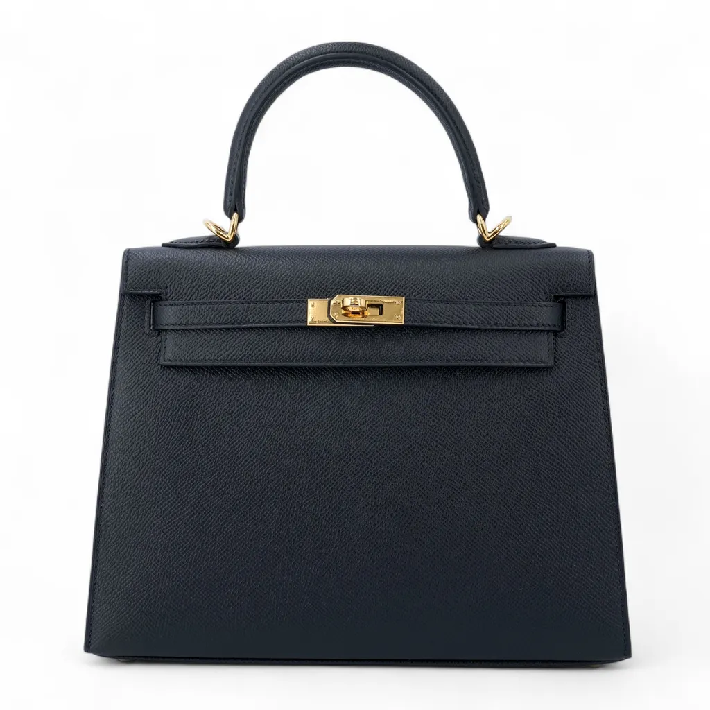 Kelly 25 Sellier Noir (89)