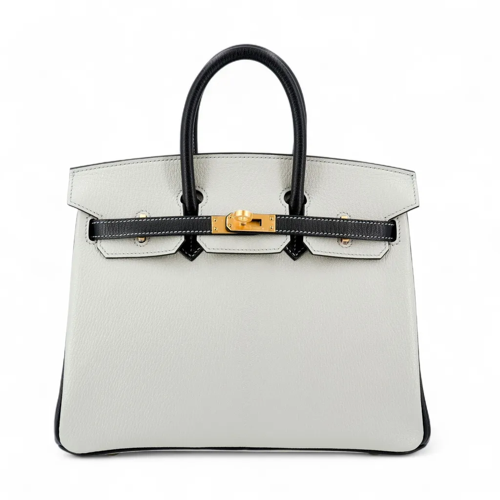 Birkin 25 HSS Gris Perle (80) Noir (89)
