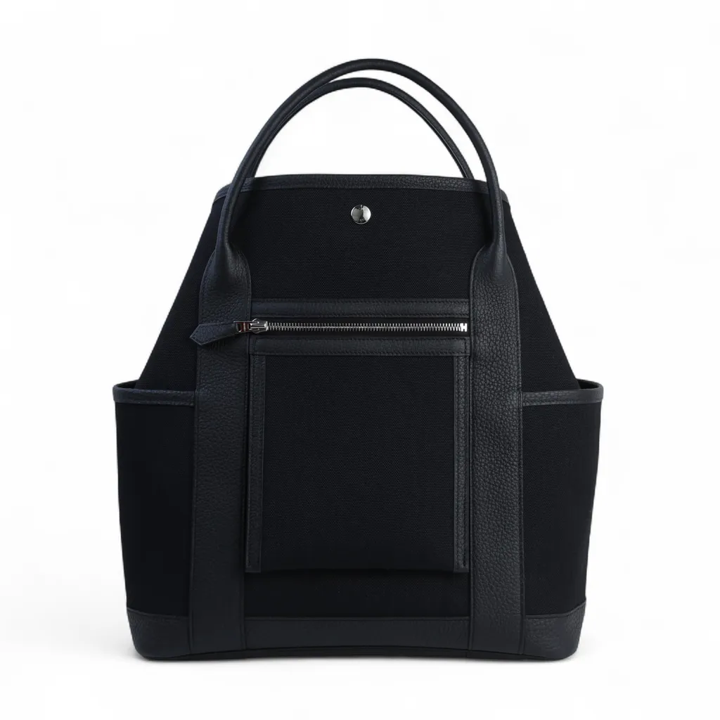 Garden Party pockets vertical Noir (89)