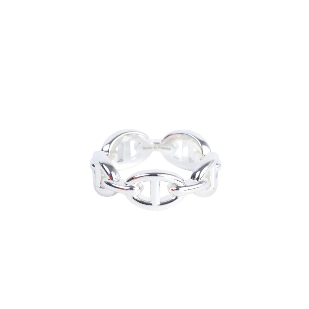 Chaine d'ancre Enchainee ring Silver