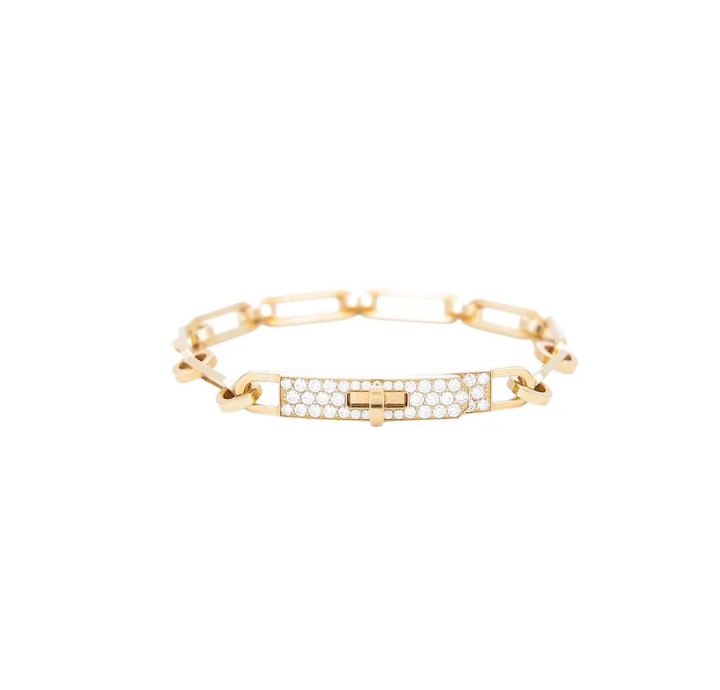 Kelly Chaine bracelet, small model SH Yellow Gold