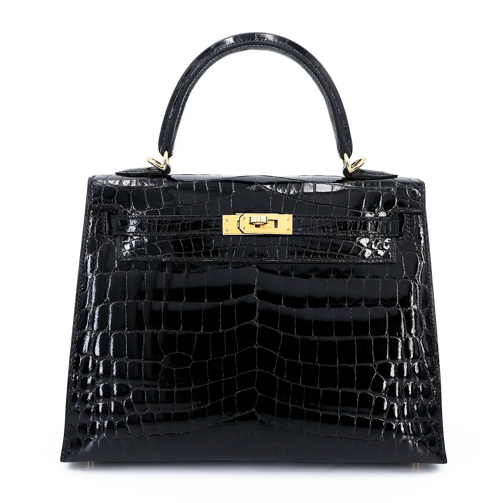 Kelly 25 Sellier Noir (89)