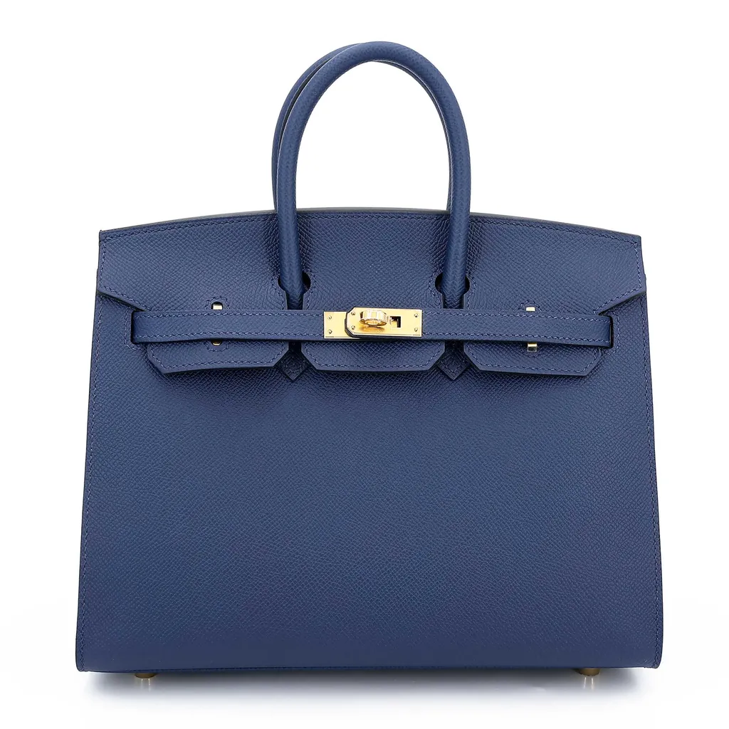 Birkin 25 Sellier Navy (7U)