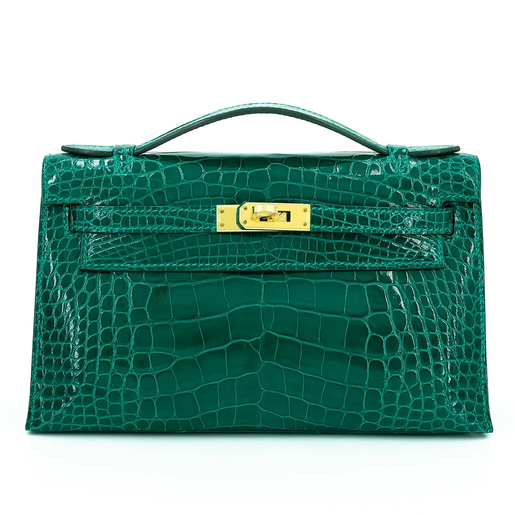Kelly Pochette Vert Emeraude (6Q)