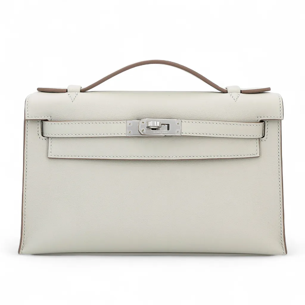 Kelly Pochette Gris Perle (80)