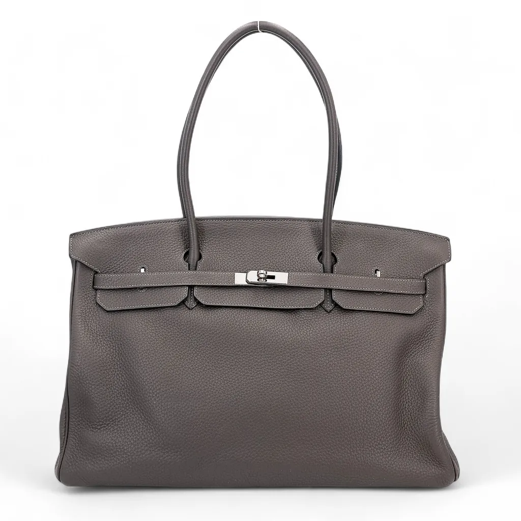 Shoulder Birkin 45 Plomb (8P)