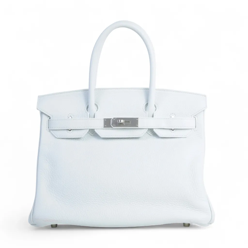 Birkin 30 White