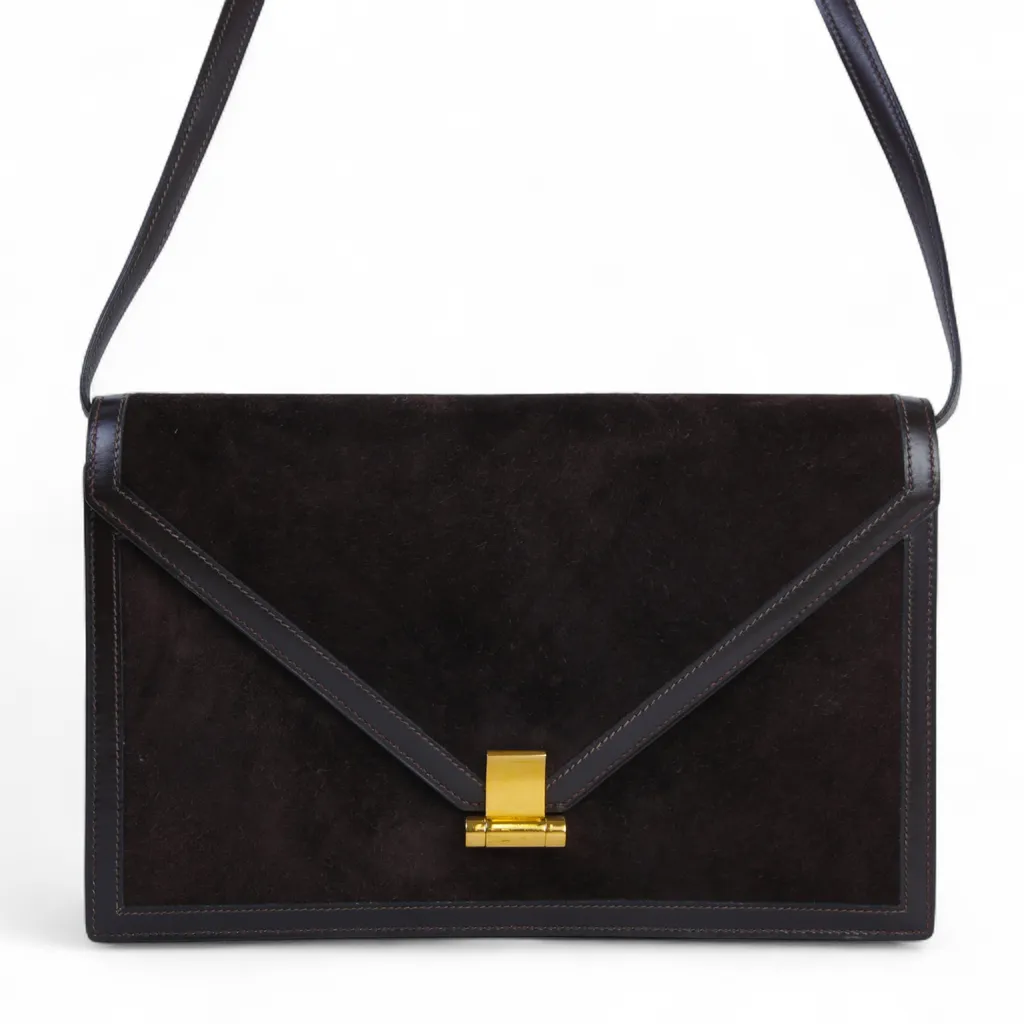 Vintage Shoulder Bag Brown