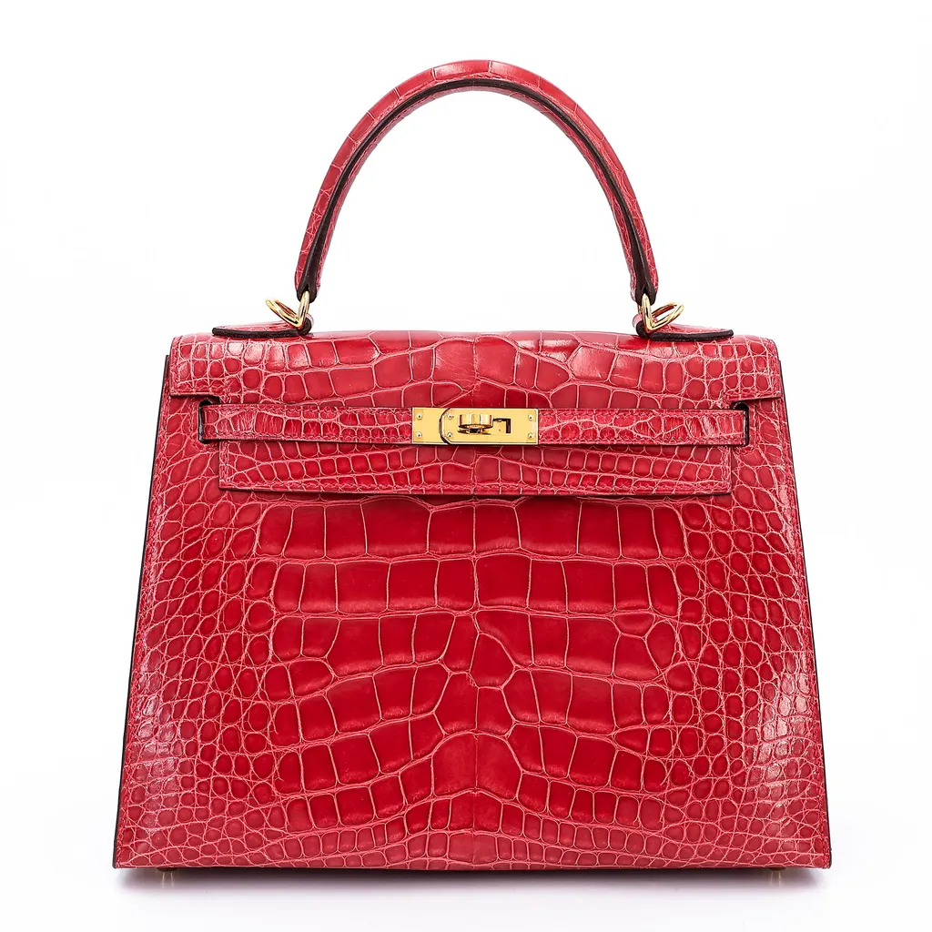 Kelly 25 sellier Rouge de Coeur (S3)