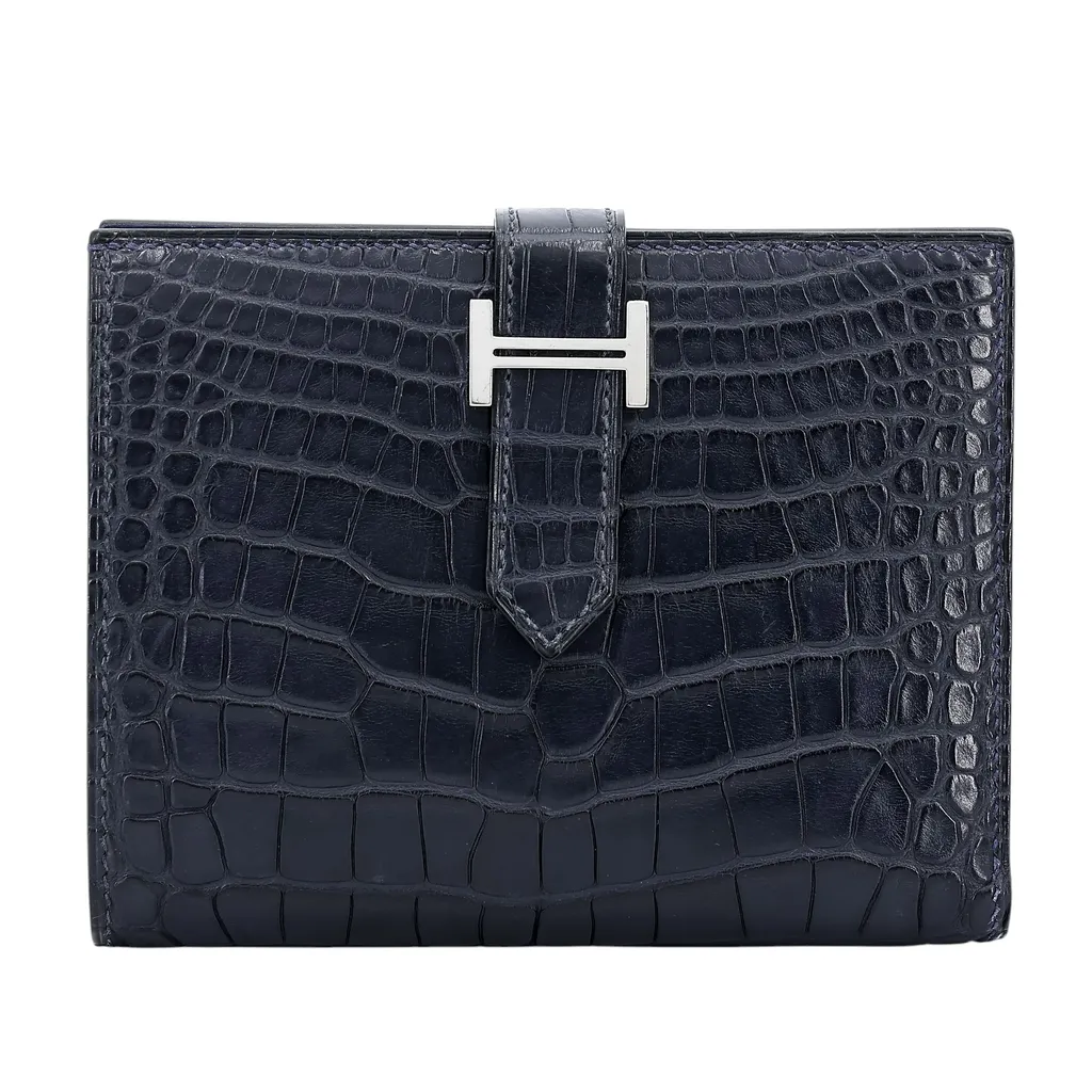 Bearn Compact wallet Verso Bleu Indigo (76)