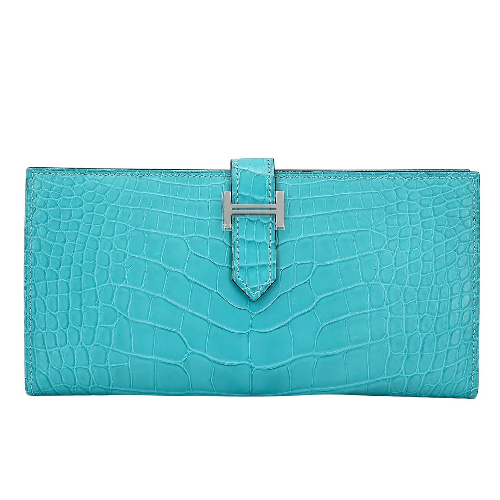 Bearn Souffle wallet Bleu Atoll (3P)