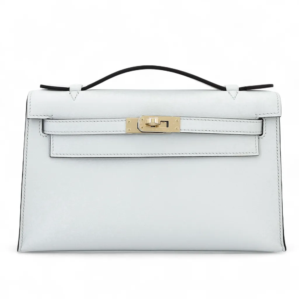 Kelly Pochette Gris Platine (N4)