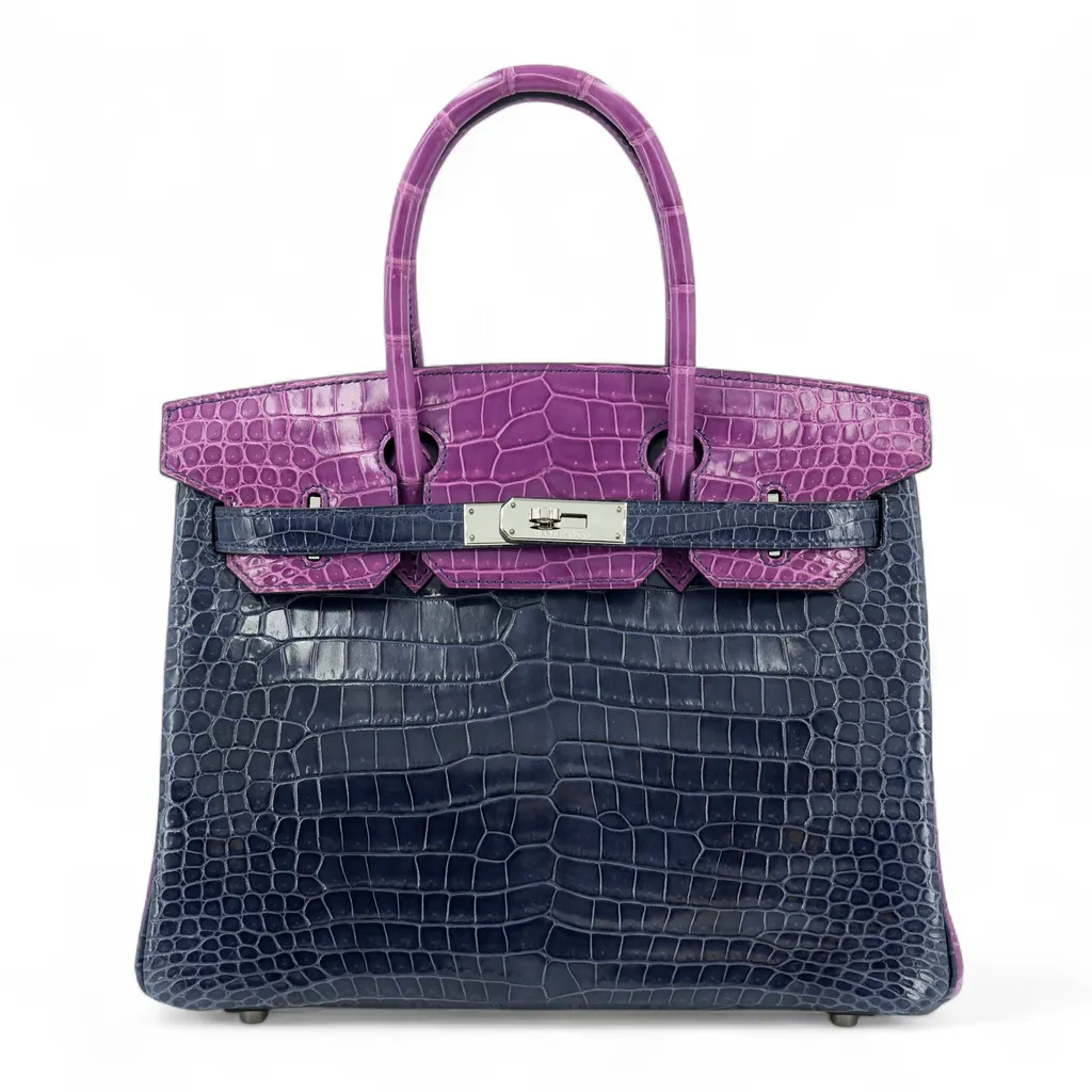 Birkin 30 5C 紫羅蘭色 Violine Y7 暴風藍 Bleu Orage