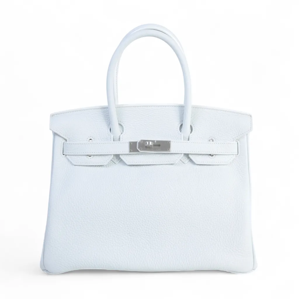 Birkin 30 01 純白色 White