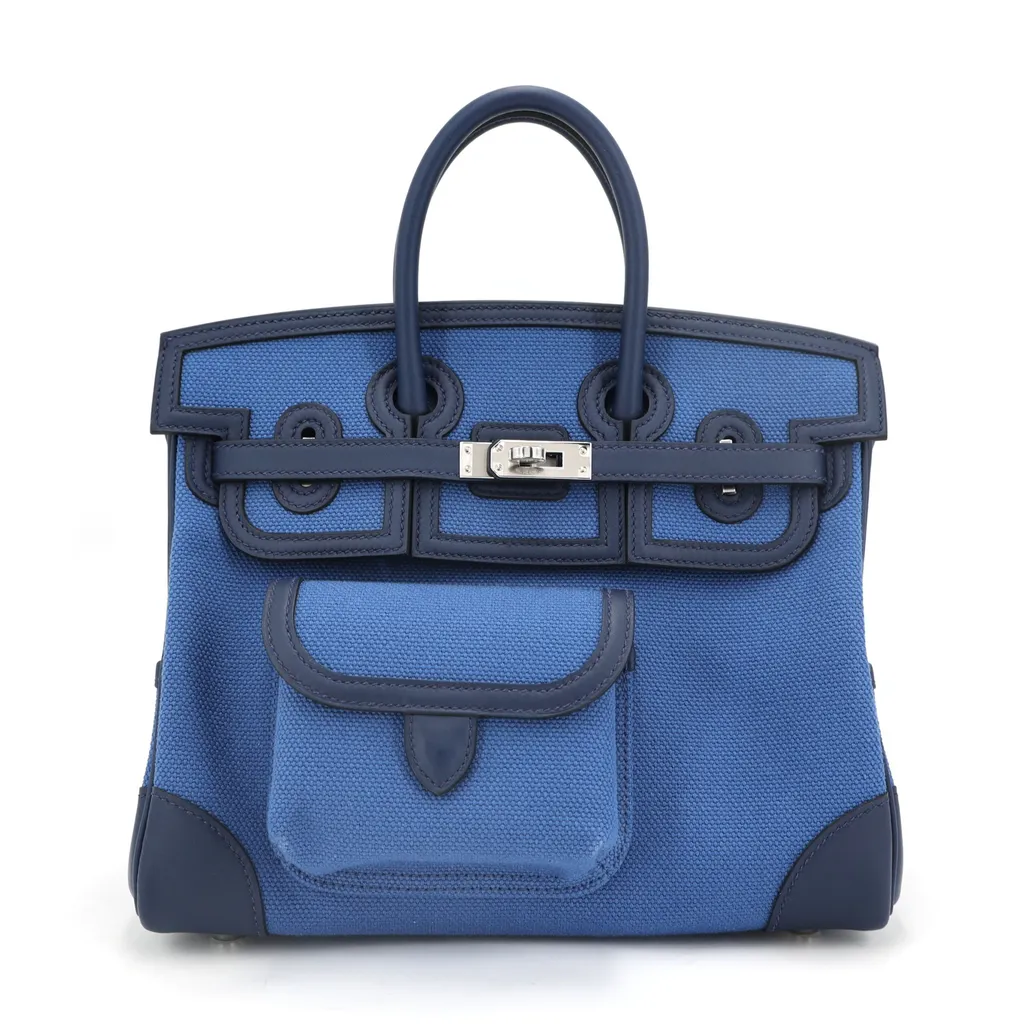 Birkin Cargo 25 Bleu Egee